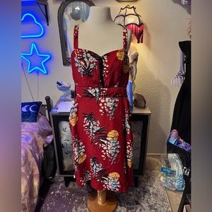 Trashy Diva Tropical Nights Dorothy Dress SZ 16